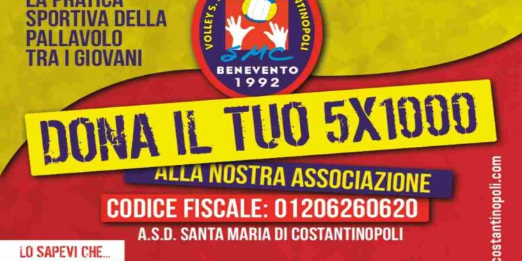 Dona il tuo 5×1000 all’Accademia Volley: un piccolo gesto per far crescere lo sport