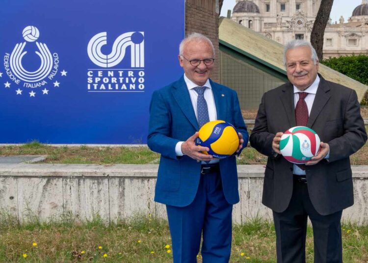 FIPAV – CSI: STORICO ACCORDO PER FAR CRESCERE LA PALLAVOLO IN ITALIA