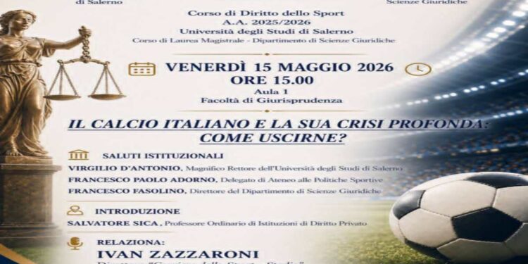 Ivan Zazzaroni all’Università degli Studi di Salerno