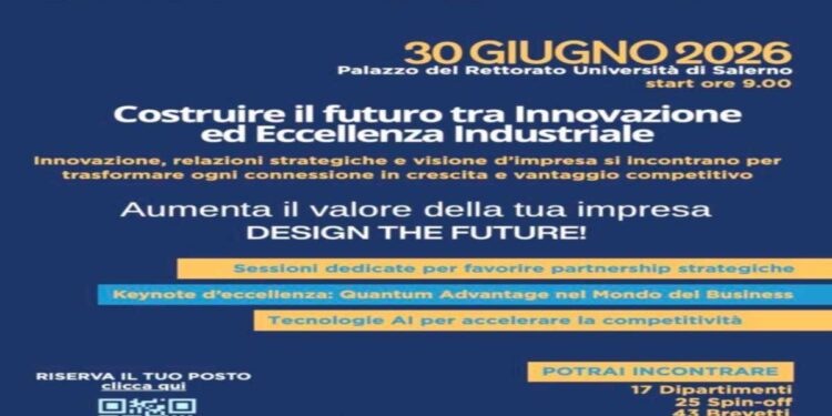 “Design the Future”: l’Università di Salerno si prepara agli Innovation Days