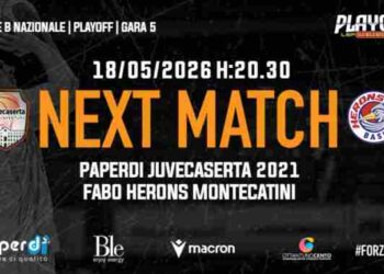 Lunedì al palaPiccolo la decisiva gara5: in palio la semifinale playoff