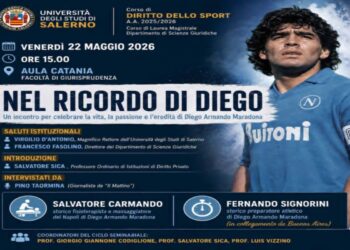 L’Università di Salerno celebra Diego Armando Maradona