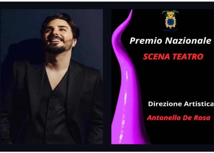 Premio Scena Teatro, tutto pronto per il Gran Galà a Palazzo Sant’Agostino a Salerno