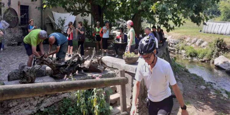 Escursione gratuita in bicicletta dal Mulino del Trotto a Castiglione Olona domenica 14 giugno
