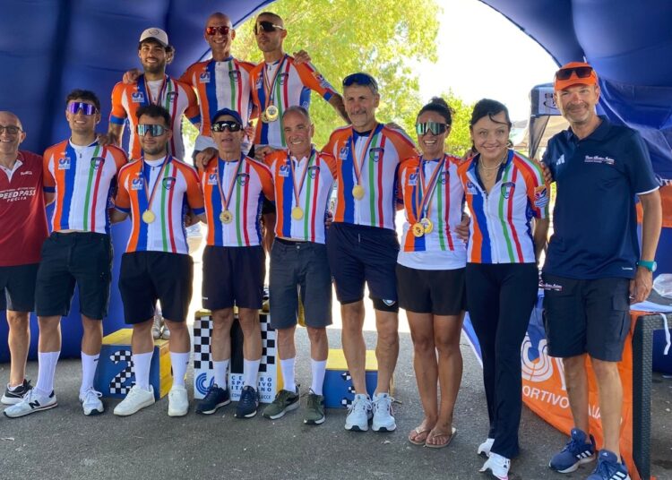 CICLISMO CSI: Assegnate le 23 maglie tricolori nella cronometro in Salento