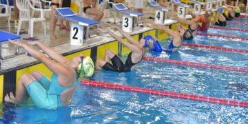 La piscina friulana del Bella Italia Village ospita il Campionato Nazionale CSI di Nuoto     In palio 300 ori. Lo stile scende in acqua