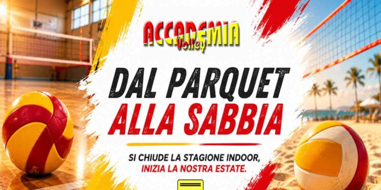 Dal parquet alla sabbia: l’Accademia Volley presenta la sua estate di sport, beach volley e divertimento