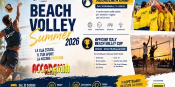 Camp estivo, tornei e beach volley: prende il via l’estate 2026 dell’Accademia Volley