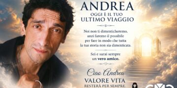 L’ultimo saluto ad Andrea: il ricordo di un amico che resterà per sempre nei nostri cuori