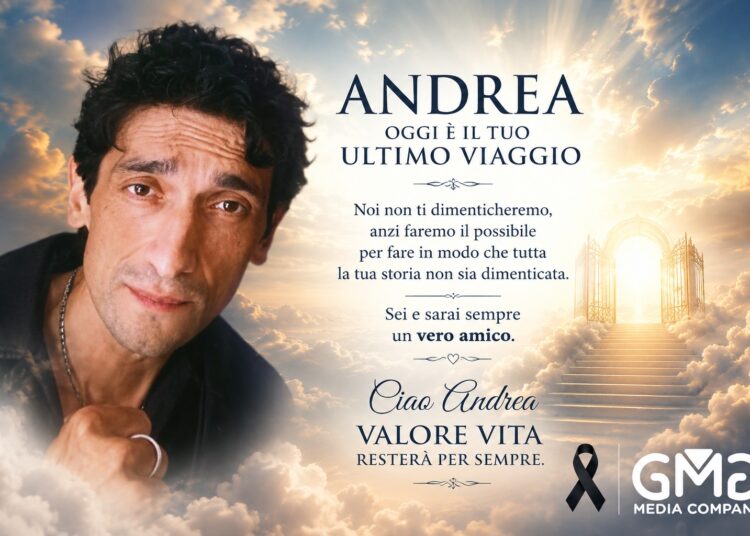 L’ultimo saluto ad Andrea: il ricordo di un amico che resterà per sempre nei nostri cuori