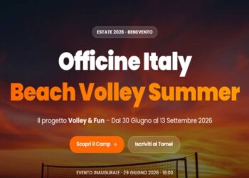 Nasce Officine Italy Beach Volley Summer 2026