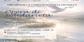 Opera di solidarietà a Legnano il 27 giugno con The Sound of Peace, concerto benefico a favore della Lilt