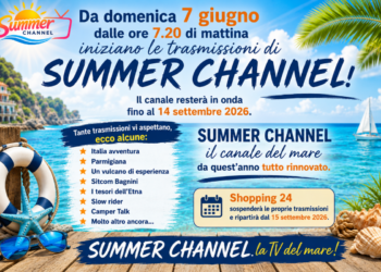 Summer Channel: l’estate in TV inizia l’7 giugno