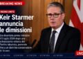 Terremoto a Downing Street: Keir Starmer annuncia le dimissioni. “Ho ereditato un partito fallito”