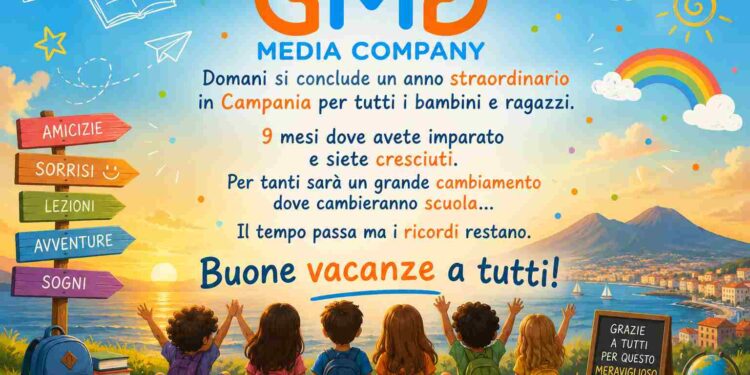 Un anno straordinario per bambini e ragazzi: in Campania si chiude un percorso fatto di crescita, emozioni e nuovi sogni