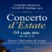 Concerto d’estate al tramonto sabato 4 luglio al Belvedere di Azzate della Banda di Capolago