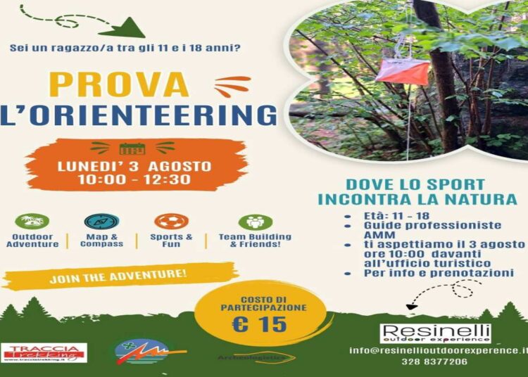 Lecchese, orienteering ai Piani Resinelli: sport e natura per giovanissimi