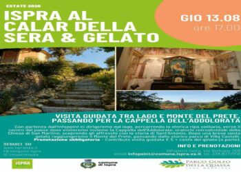 Ispra al calar della sera & Gelato il 13 agosto, una visita guidata per scoprirne gli angoli meno conosciuti