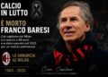Addio a Franco Baresi, il Milan e il calcio piangono una leggenda
