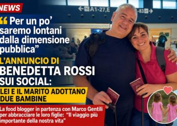 Benedetta Rossi e Marco Gentili adottano due bambine: “Il viaggio più importante della nostra vita”