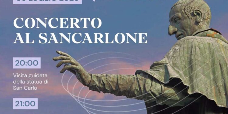 ARONA – Concerto di musica classica dell’Echo Vox Ensemble al calar della sera e visita alla Statua San Carlone giovedì 9 luglio