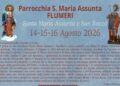 A FLUMERI I SOLENNI FESTEGGIAMENTI IN ONORE DI SANTA MARIA ASSUNTA E SAN ROCCO