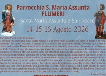 A FLUMERI I SOLENNI FESTEGGIAMENTI IN ONORE DI SANTA MARIA ASSUNTA E SAN ROCCO