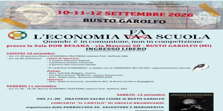 Convegno: San Francesco sfida l’economia di oggi Scazzosi (Bcc): «il profitto non può essere il fine»