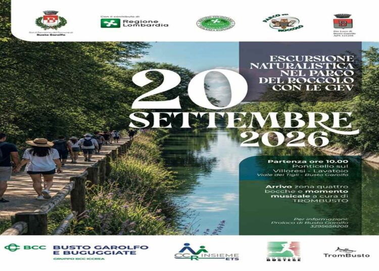 TromBusto porta la musica nel Parco del Roccolo: il 20 settembre una camminata tra natura, territorio e note