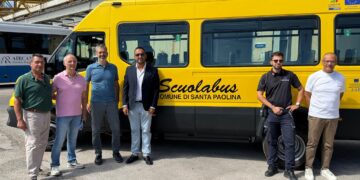 A Santa Paolina si cambia: Da domani nuovo scuolabus e si ricostruisce la scuola media