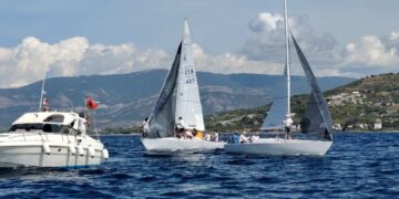 Il J24 pugliese Jebedee vince la tappa del Circuito Nazionale J24 ad Agropoli