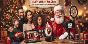Christmasnews24 fa sul serio: Babbo Natale diventa digital e sbarca su TikTok con i video messaggi firmati GMG Media Company
