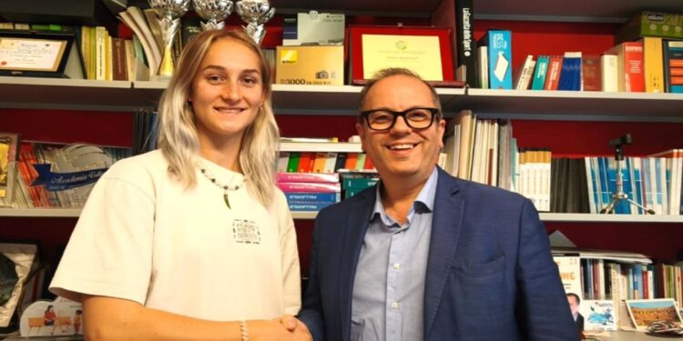 Helena Anna Schmidt è una nuova giocatrice dell’Accademia Volley