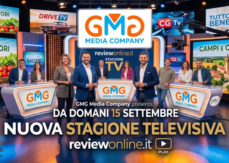 La nuova stagione TV targata GMG Media Company: al via il 15 settembre con un palinsesto d’eccellenza