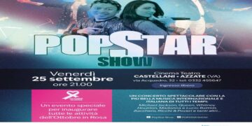 Il PopStar Show apre l’Ottobre…non solo Rosa della Bcc di Busto Garolfo e Buguggiate: ad Azzate musica, spettacolo e prevenzione il 25 settembre