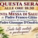 Gesualdo, questa sera la Messa di saluto a Padre Franco Gitto: arriva il nuovo Guardiano Padre Giuseppe D’Onofrio
