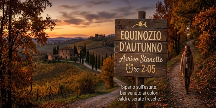 Sipario sull’estate: stanotte alle 2:05 scatta l’equinozio d’autunno