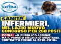 SANITA’. INFERMIERI, NEL LAZIO NUOVO CONCORSO PER 268 POSTI. COINA: «IL PUBBLICO ASSUME, MA IL PRIVATO RISCHIA DI SVUOTARSI. CONTRATTO FERMO AL 2016-2018»