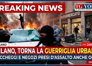 Milano sotto assedio: ancora tensioni e negozi assaltati in centro. Oltre 2mila giovani in zona Duomo