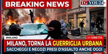 Milano sotto assedio: ancora tensioni e negozi assaltati in centro. Oltre 2mila giovani in zona Duomo