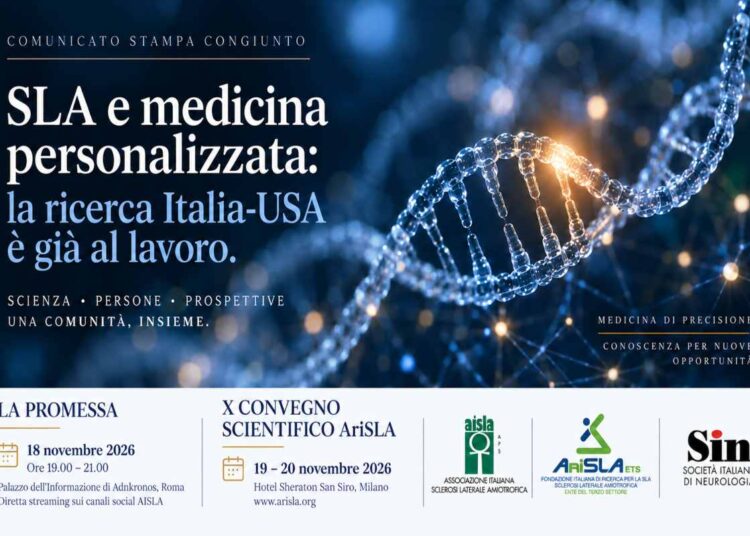 SLA E MEDICINA PERSONALIZZATA:  L’ITALIA È GIÀ AL LAVORO E PRONTA A FARE LA SUA PARTE