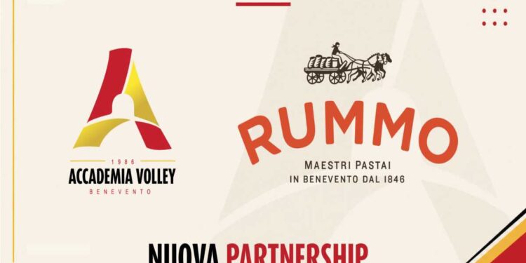 Pasta Rummo è il nuovo Main Sponsor dell’Accademia Volley