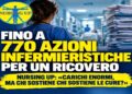SANITÀ. FINO A 770 AZIONI INFERMIERISTICHE PER UN RICOVERO. NURSING UP: «CARICHI ENORMI, MA CHI SOSTIENE CHI SOSTIENE LE CURE?»
