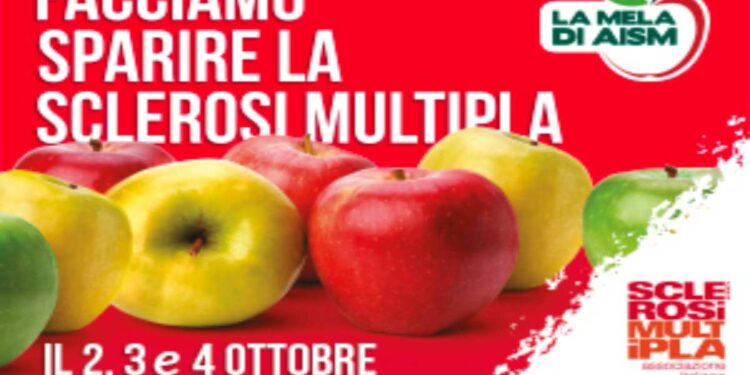 La Mela di AISM torna nelle piazze il 2, 3 e 4 ottobre