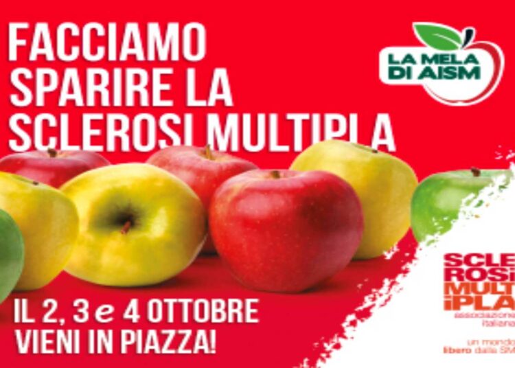 La Mela di AISM torna nelle piazze il 2, 3 e 4 ottobre