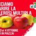 La Mela di AISM torna nelle piazze il 2, 3 e 4 ottobre